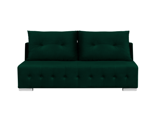 SOFA WITH BED ROBERT - 3 SEATS BOTTLE GREEN